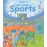 Sách tương tác tiếng Anh - Usborne Look inside Sports