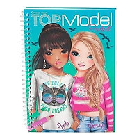 Bộ Sưu Tập Topmodel  Tô Màu Trang Phục Mùa Hè 3D (Made By Depesche Germany)