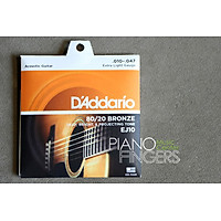 Bộ Dây Guitar D'addario Acoustic EJ-10
