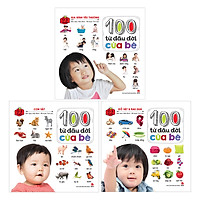 Combo 100 Từ Đầu Đời Của Bé (Trọn Bộ 3 Cuốn)