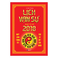 Lịch Vạn Sự 2018