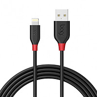 Cáp Sạc Apple Lightning Sợi Đồng Mạ Thiết Bagi IA15 (1.5m) - Hàng Chính Hãng