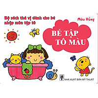 Bé Tập Tô Màu (Màu Hồng)