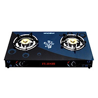 Bếp Gas Chén Nhôm Kính Cường Lực Fujishi FM-H10-N - Hàng Chính Hãng