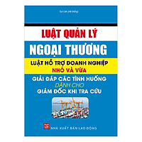 Luật Quản Lý Ngoại Thương – Luật Hỗ Trợ Doanh Nghiệp Nhỏ Và Vừa – Giải Đáp Các Tình Huống Dành Cho Giám Đốc Khi Tra Cứu