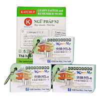 COMBO Trọn Bộ KatchUp Flashcard Trung Cấp Tiếng Nhật N2 - High Quality