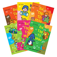 Combo Bé Tập Tô Màu – Tái Bản 2017 (Trọn bộ 6 cuốn)