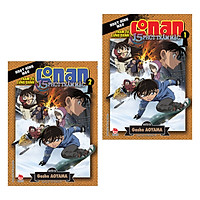 Combo Thám Tử Lừng Danh Conan Hoạt Hình Màu – 15 Phút Trầm Mặc (Trọn Bộ 2 Tập )