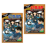 Conan Hoạt Hình Màu: Cầu Thủ Ghi Bàn số 11 (Combo 2 Tập)