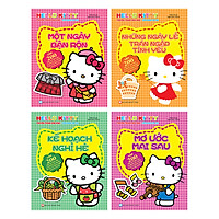 Combo Hello Kitty – Dán Hình (Bộ 4 Quyển)
