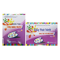 Sáng Tạo Với Màu Nước - Tập 3 (Bộ 2 Cuốn) - Khóa do trùng MSKU 2527699891712