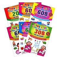 Combo Sách Trò Chơi Phát Triển Trí Não Cho Bé Từ 2 – 6 Tuổi (Tặng Kèm 3 Cuốn Tập Học Sinh)