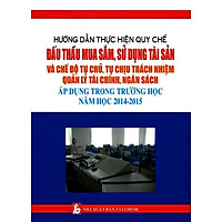 Đấu Thầu Mua Sắm, Sử Dụng Tài Sản Áp Dụng Trong Trường Học Năm Học 2014 – 2015