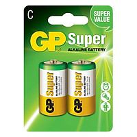 Pin Super GP GP14A-2U2 Alkaline C (2 Viên/Vỉ) - Hàng Chính Hãng