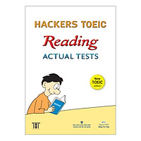 Hackers Toeic Reading Actual Tests