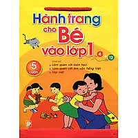 Bộ Túi Hành Trang Cho Bé Vào Lớp 1 (Bộ 5 Cuốn)