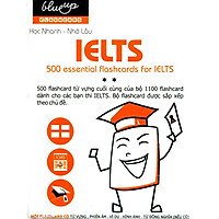 Hộp Blueup IELTS 500 Essential Flashcards For IELTS - Phần 2