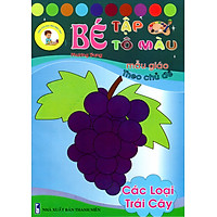 Bé Tập Tô Màu Mẫu Giáo – Các Loại Trái Cây