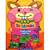 Bộ Túi Bé Tô Màu Thỏ Con Khéo Tay  (Trọn Bộ 5 Cuốn)