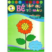 Bé Tập Tô Màu Mẫu Giáo – Các Loài Hoa