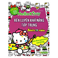 Hello Kitty - Rèn Luyện Khả Năng Tập Trung (Tô Màu)