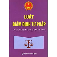 Luật Giám Định Tư Pháp
