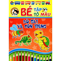 Bé Tập Tô Màu - Bò Sát Và Côn Trùng