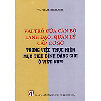 Vai Trò Của Cán Bộ Lãnh Đạo, Quản Lý Cấp Cơ Sở Trong Việc Thực Hiện Mục Tiêu Bình Đẳng Giới Ở Việt Nam