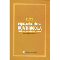 Luật Phòng Chống Tác Hại Của Thuốc Lá