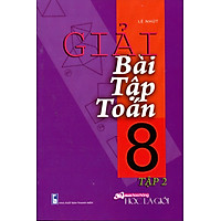 Giải Bài Tập Toán Lớp 8 – Tập 2