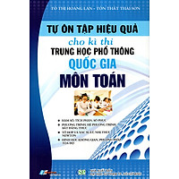 Tự Ôn Tập Hiệu Quả Cho Kì Thi THPT Quốc Gia Môn Toán