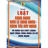 Tìm Hiểu Luật Công Đoàn – Điều Lệ Công Đoàn – Công Tác Xây Dựng Và Đánh Giá Chất Lượng Hoạt Động Công Đoàn Cơ Sở Vững Mạnh