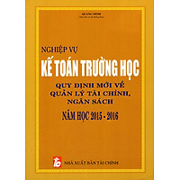 Nghiệp Vụ Kế Toán Trường Học
