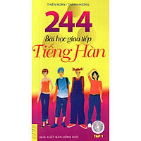 244 Bài Học Giao Tiếp Tiếng Hàn (Tập 1) (Không CD)