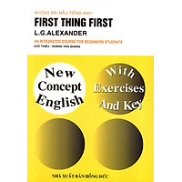 Những Bài Mẫu Tiếng Anh: First Thing First