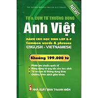Từ Điển Anh – Việt Dành Cho Học Sinh Lớp 8 – 9 (Khoảng 199.000 Từ)