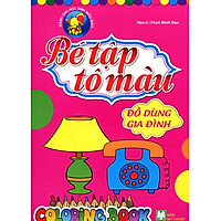Bé Tập Tô Màu Đồ Dùng Gia Đình