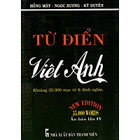 Từ Điển Việt – Anh (Khoảng 35.000 Từ) – Sách Bỏ Túi