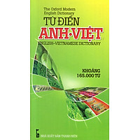 Từ Điển Anh – Việt (Khoảng 165.000 Từ) – Sách Bỏ Túi