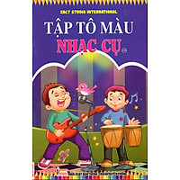 Tập Tô Màu Nhạc Cụ