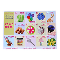 Tranh Bé Học Chữ Cái (Vui Học Anh Ngữ)