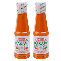 Bộ 2 Muối Chanh Ớt Dasavi Đỏ (260g / Chai)