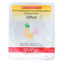 Mặt Nạ 3D Mayan Hồng Sâm Linh Chi