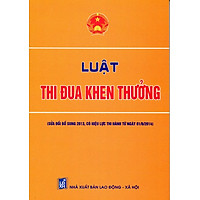 Luật Thi Đua Khen Thưởng (Sửa Đổi Bổ Sung 2013)