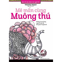 Sách Tô Màu Dành Cho Người Lớn – Mê Mẩn Cùng Muông Thú