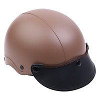 Mũ Bảo Hiểm 1/2 Đầu Napoli NS-N088-BROWN - Nâu