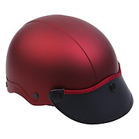 Mũ Bảo Hiểm 1/2 Đầu Napoli NS-N088-RED-D - Đỏ Đô