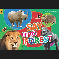 Say Hi To Forest (Sách Vẽ – Tô Màu)