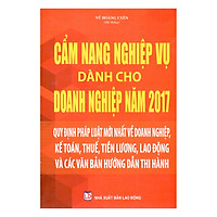Cẩm Nang Nghiệp Vụ Dành Cho Doanh Nghiệp Năm 2017