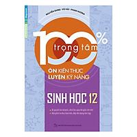 100% Trọng Tâm Ôn Kiến Thức – Luyện Kỹ Năng Sinh Học 12